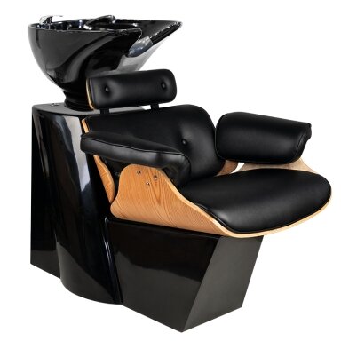 Professional sink for hairdressers and barber GABBIANO FLORENCIJA, black color Professional sink for hairdressers and barber GABBIANO FLORENCIJA, black color