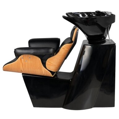 Professional sink for hairdressers and barber GABBIANO FLORENCIJA, black color Professional sink for hairdressers and barber GABBIANO FLORENCIJA, black color