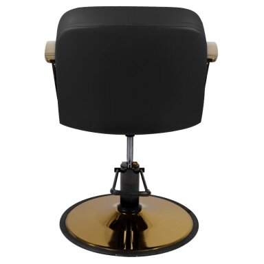 Professional barber chair GABBIANO BOLONIA , black color Professional barber chair GABBIANO BOLONIA , black color