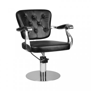 Professional barber chair GABBIANO MOLISE, black Professional barber chair GABBIANO MOLISE, black