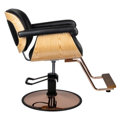 Professional hairdressing chair GABBIANO VENICE, black Professional hairdressing chair GABBIANO VENICE, black