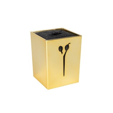 Scissor stand/organizer, golden color Scissor stand/organizer, golden color