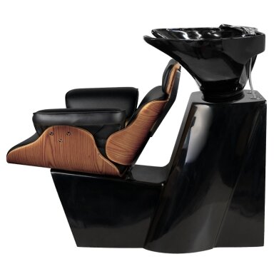 Professional hairdressing sink GABBIANO FLORENCIA, dark walnut color Professional hairdressing sink GABBIANO FLORENCIA, dark walnut color
