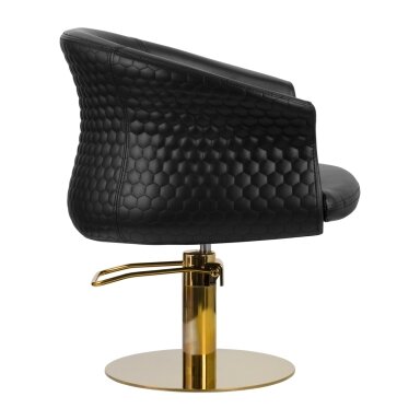 Professional hairdressing chair GABBIANO WERSAL, black Professional hairdressing chair GABBIANO WERSAL, black