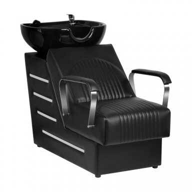 Professional hairdresser sink GABBIANO ORLEAN, black color Professional hairdresser sink GABBIANO ORLEAN, black color