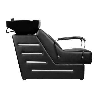 Professional hairdresser sink GABBIANO ORLEAN, black color Professional hairdresser sink GABBIANO ORLEAN, black color