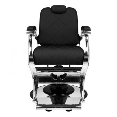 Профессиональное барберское кресло для парикмахерских и салонов красоты GABBIANO DARIO, черного цвета 5