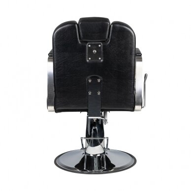 Professional barbers and beauty salons haircut chair GABBIANO MATTEO, black color 4