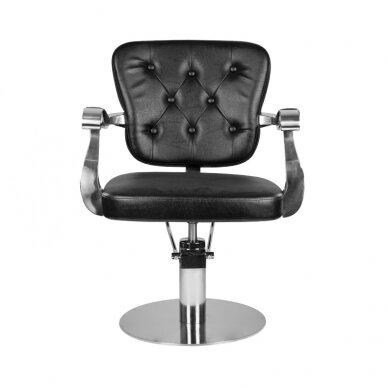 Профессиональное парикмахерское кресло GABBIAN MOLISE, черного цвета 3