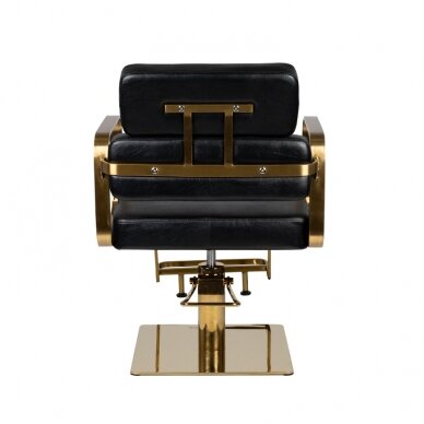 Профессиональное парикмахерское кресло GABBIANO PORTOFINO с золотой подставкой для ног 2