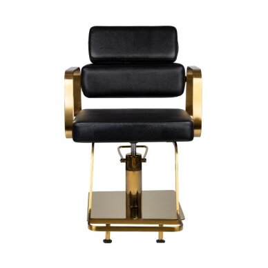 Профессиональное парикмахерское кресло GABBIANO PORTOFINO с золотой подставкой для ног 3