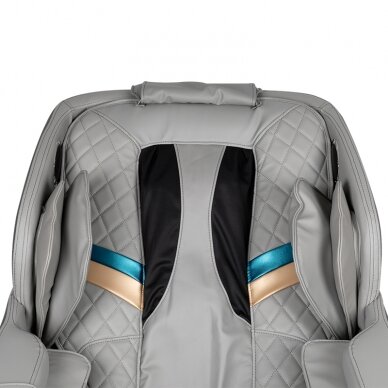 SAKURA COMFORT 806 kėdė su masažo funkcija, pilkos spalvos 15