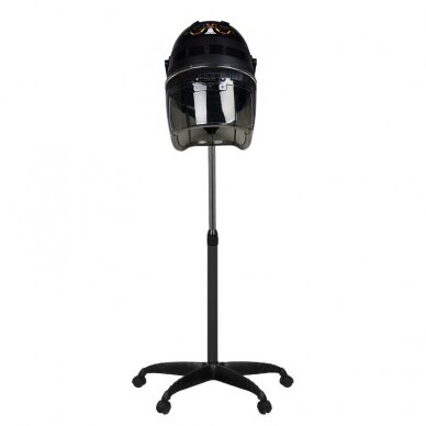 Professional hair dryer for hairdressers GABBIANO 1600 with stand, black 1
