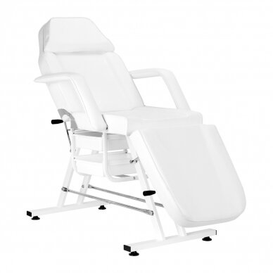 Profesionali kosmetologinė lova-kėdė grožio procedūroms SILLON, baltos spalvos