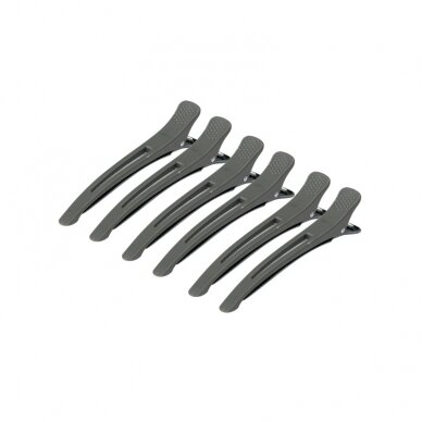 Hair clips-clips E-12B 11.5 cm, 6 pcs.