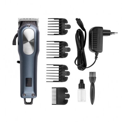 Professional hair clipper KESSNER-101, turquoise color 4