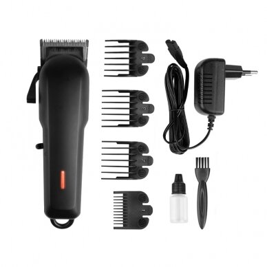 Professional wireless hair clipper KESSNER 699 PLUS, black color 4