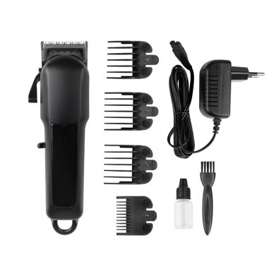 Профессиональная машинка для стрижки волос KES-888B, цвет черный 4
