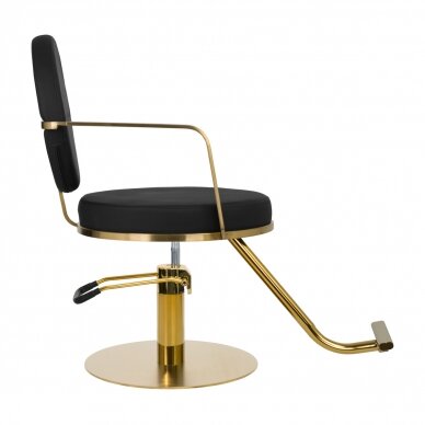 Профессиональное парикмахерское кресло GABBIANO ARRAS GOLD BLACK 1