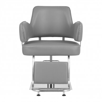 Professional hairdressing chair GABBIANO LINZ, grey color 2