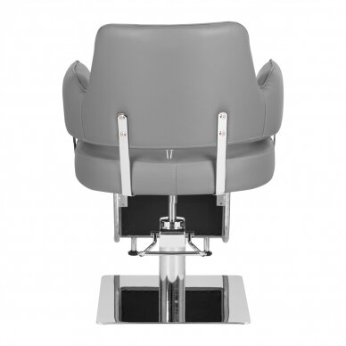 Professional hairdressing chair GABBIANO LINZ, grey color 3