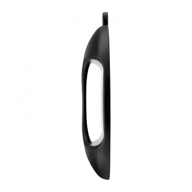 Black frame mirror with handle (show customer rear view) 1