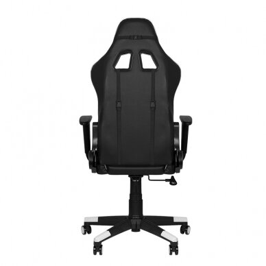 Biuro ir kompiuterinių žaidimų kėdė PREMIUM 916, juodai - baltos spalvos 1
