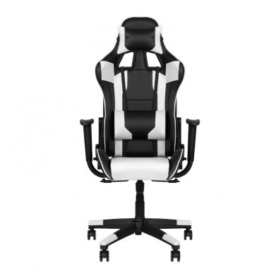 Кресло для офиса и компьютерных игр PREMIUM 916, черно-белое 2