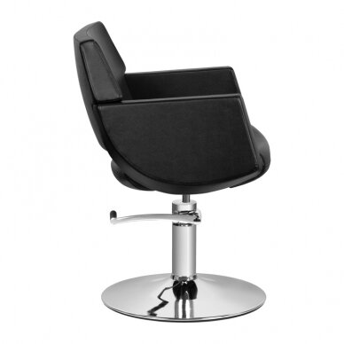Professional hairdressing chair GABBIANO SANTIAGO, black COLOR 2