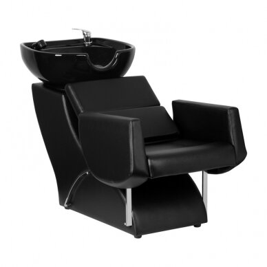 Professional hairdresser sink GABBIANO SANTIAGO, black color Professional hairdresser sink GABBIANO SANTIAGO, black color