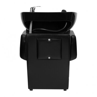 Professional hairdresser sink GABBIANO SANTIAGO, black color 3 Professional hairdresser sink GABBIANO SANTIAGO, black color 3