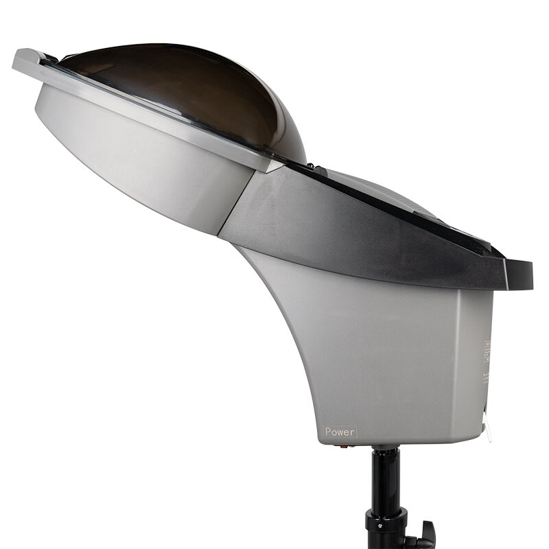 Professional standing hair humidifier-vapazone with active ozone GABBIANO 408D, black color 2