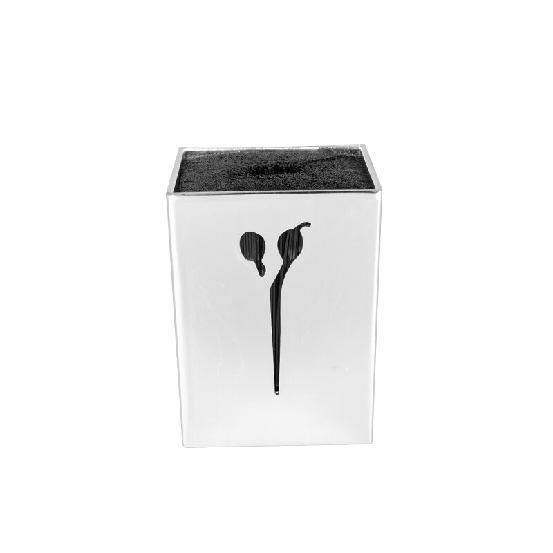 Scissor stand/organizer, silver color