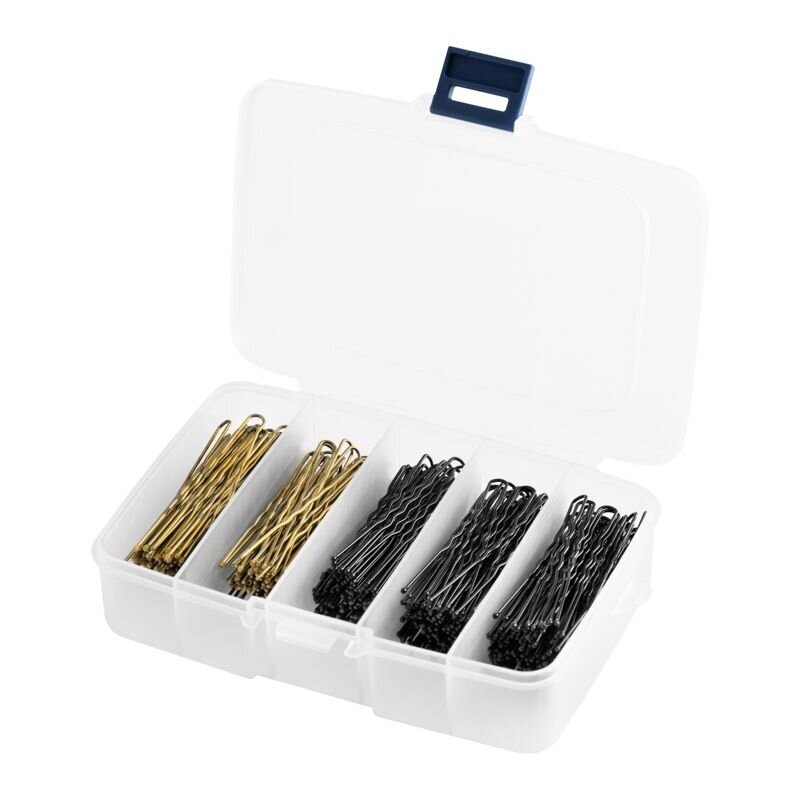 Заколки для укладки волос E-56 200 шт. (цветовой микс) 7 Заколки для укладки волос E-56 200 шт. (цветовой микс) 7