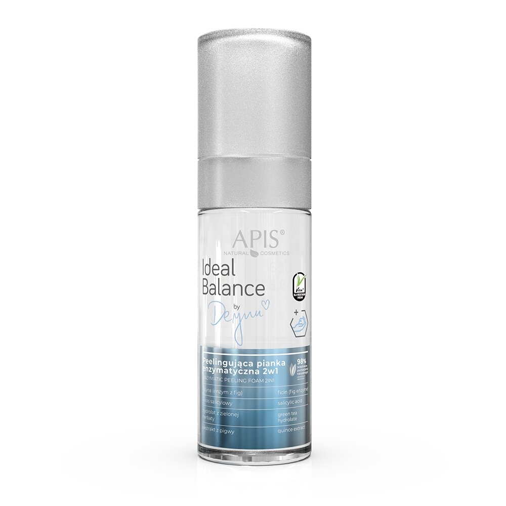 APIS IDEAL BALANCE By Deynn enziminio šveitimo putos veido odai 2in1, 150 ml.