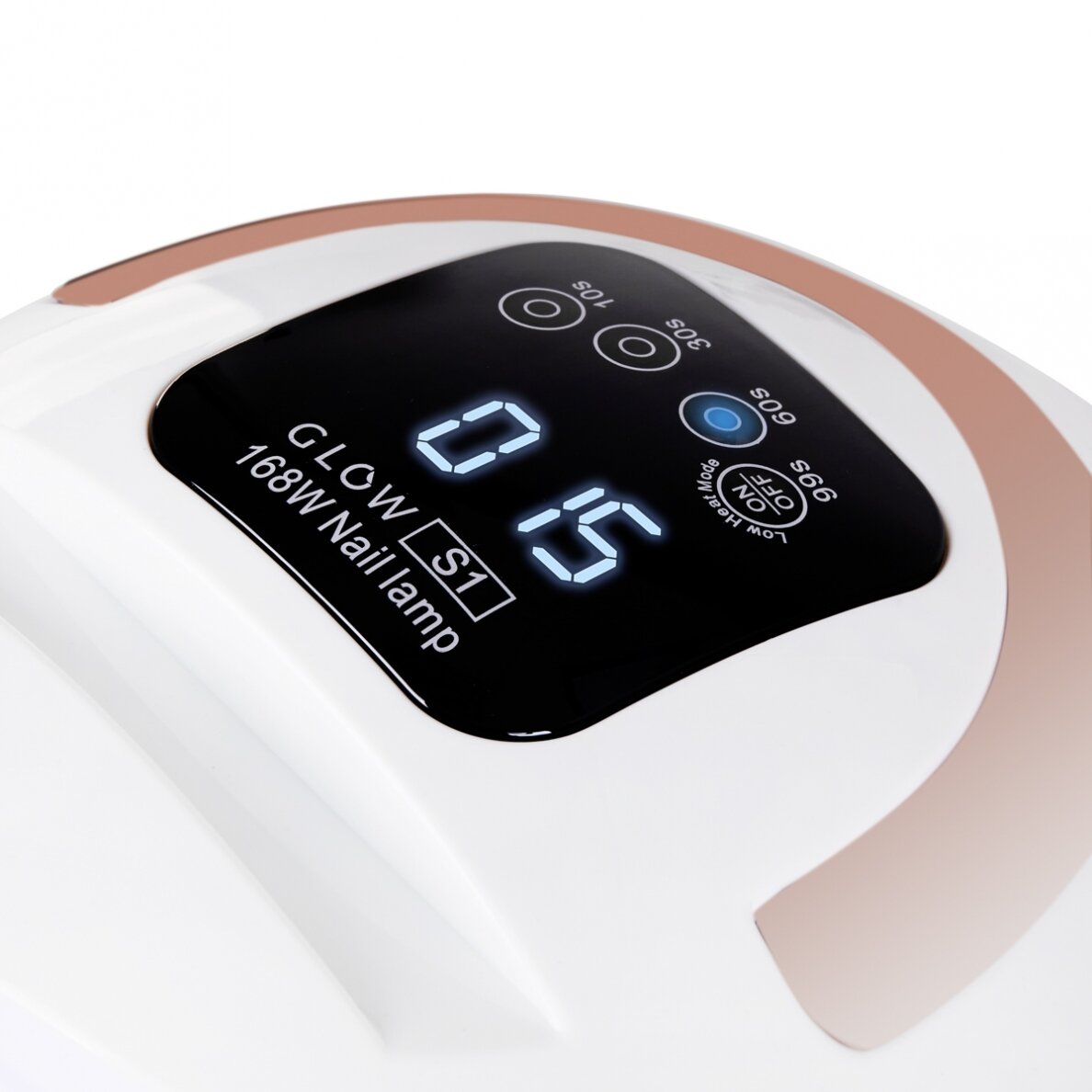 Professional UV/LED nail lamp for manicure GLOW S1 DUAL 168W, golden color 6 Professional UV/LED nail lamp for manicure GLOW S1 DUAL 168W, golden color 6
