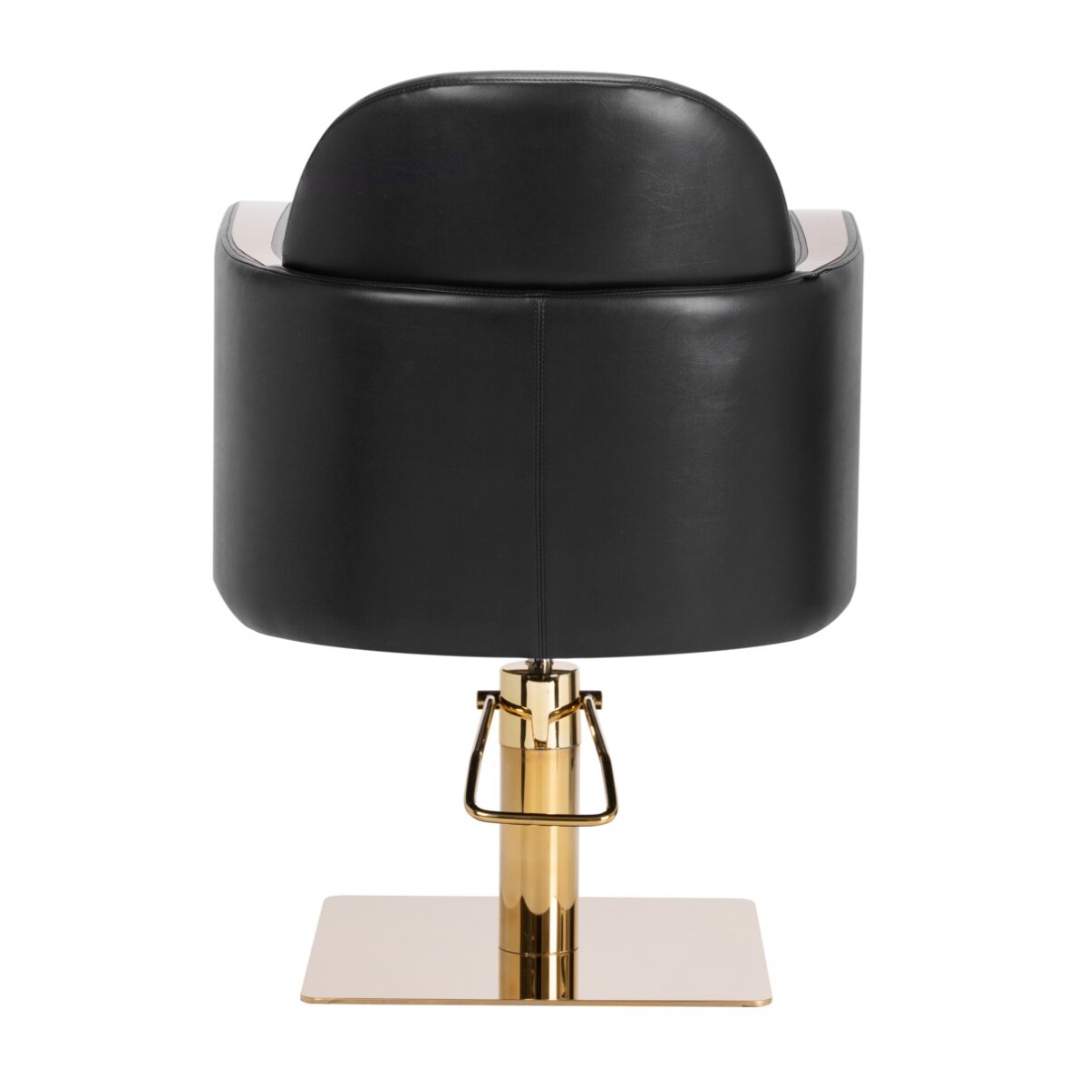 Professional hairdressing chair GABBIANO MALAGA, black with gold details 3 Professional hairdressing chair GABBIANO MALAGA, black with gold details 3
