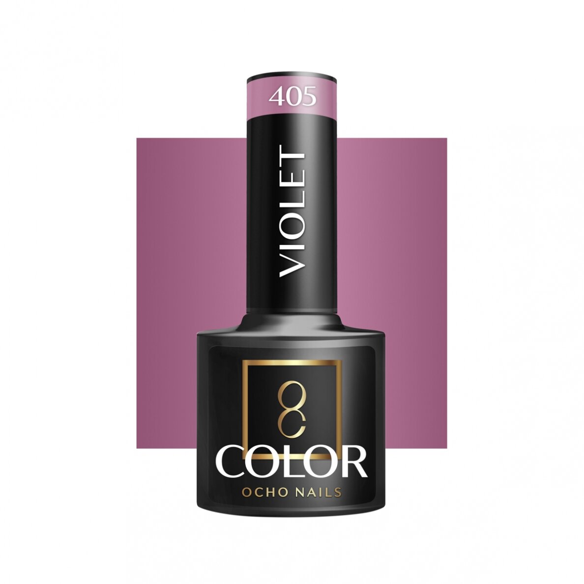 OCHO NAILS long-lasting hybrid nail polish for manicure VIOLET 405, 5 g.