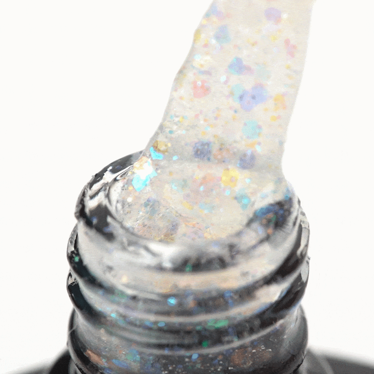 OCHO NAILS Стойкий гибридный лак для маникюра GLITTER G01, 5 г. 2 OCHO NAILS Стойкий гибридный лак для маникюра GLITTER G01, 5 г. 2