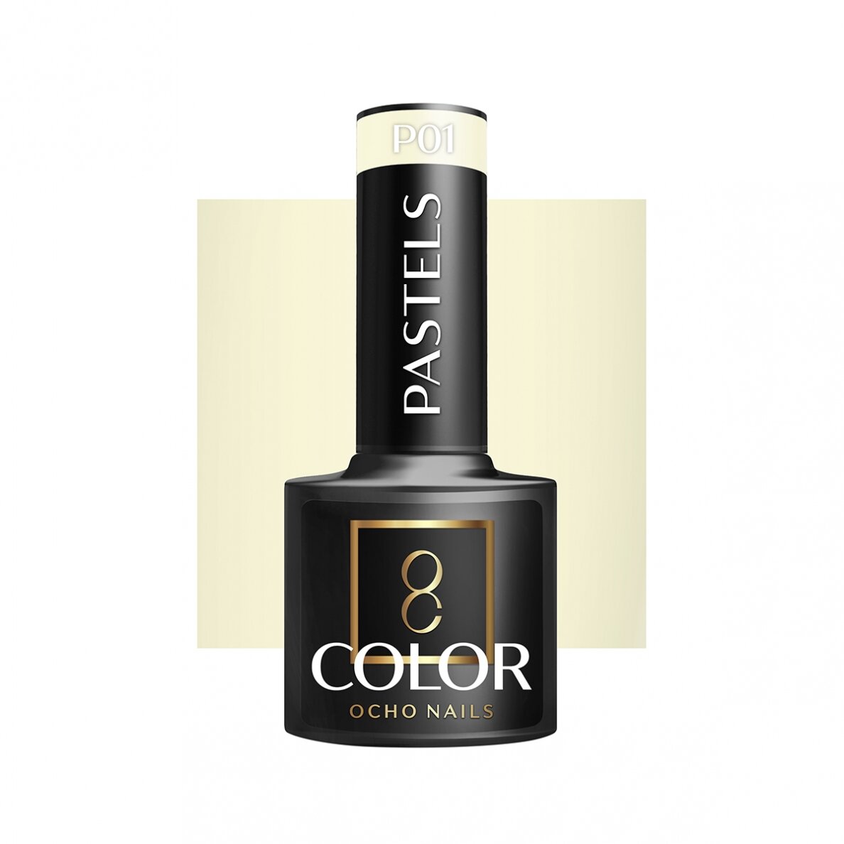 OCHO NAILS ilgalaikis hibridinis nagų lakas manikiūrui PASTELS P01, 5 g., 5 g. OCHO NAILS ilgalaikis hibridinis nagų lakas manikiūrui PASTELS P01, 5 g., 5 g.