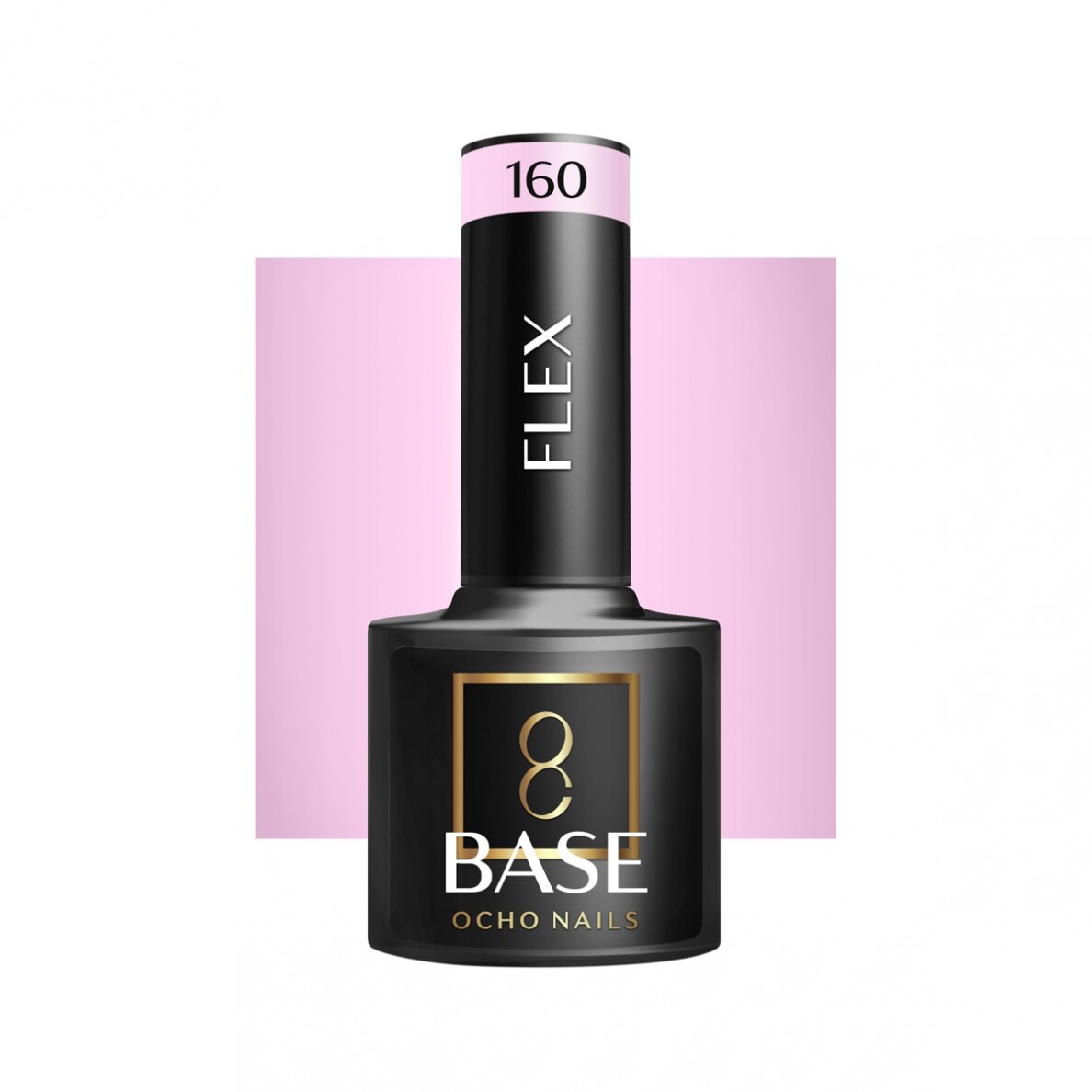 OCHO NAILS hibridinė gelinio lakavimo bazė FLEX 160, 5g. OCHO NAILS hibridinė gelinio lakavimo bazė FLEX 160, 5g.