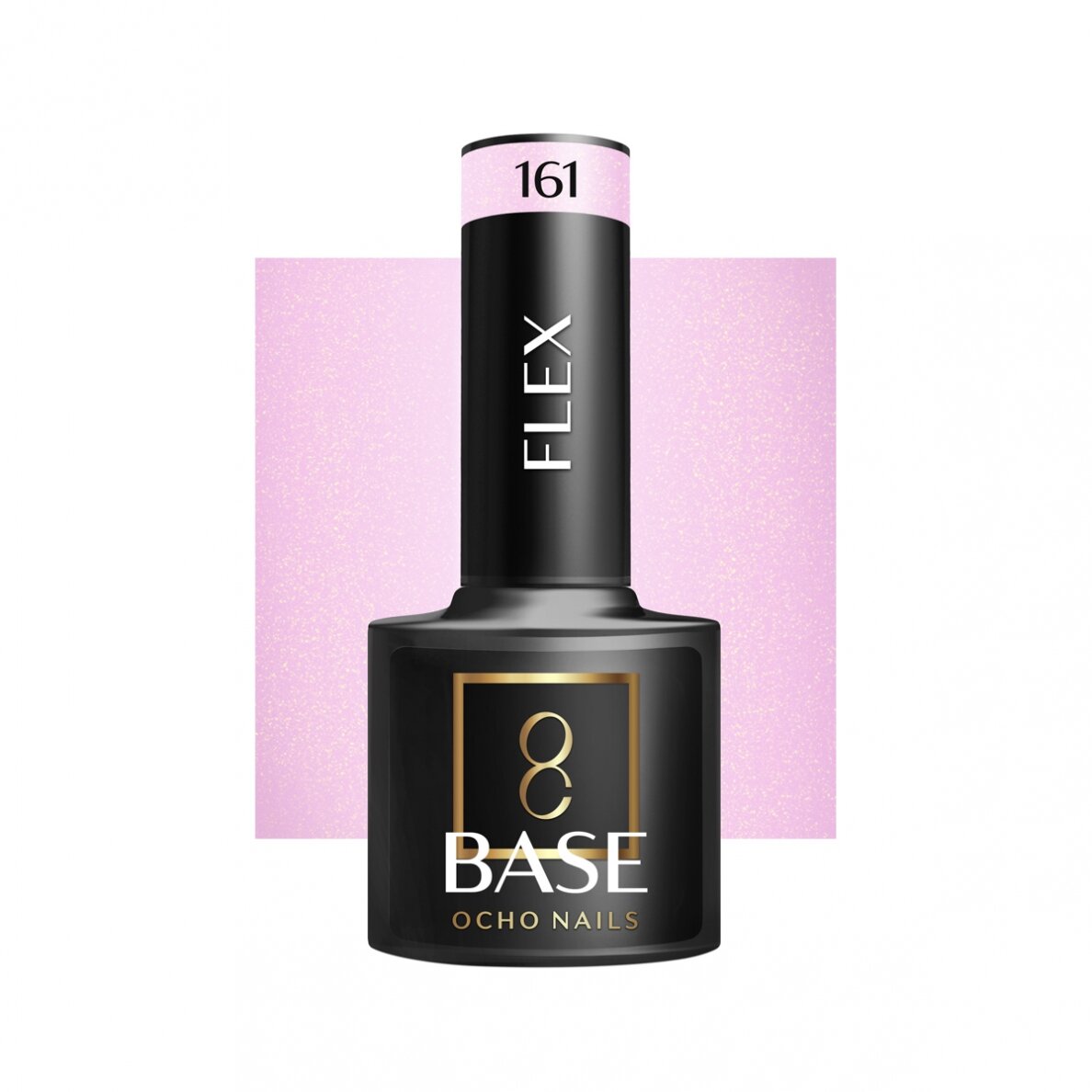 OCHO NAILS hibridinė gelinio lakavimo bazė FLEX 161, 5g. OCHO NAILS hibridinė gelinio lakavimo bazė FLEX 161, 5g.