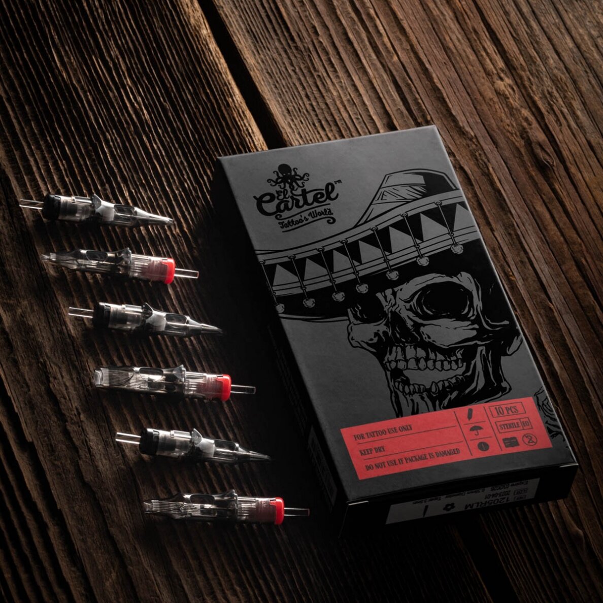 EL CARTEL cartridge for tattoos and permanent makeup V2 0.35/RLX6 Long Taper, 10 pcs. 4 EL CARTEL cartridge for tattoos and permanent makeup V2 0.35/RLX6 Long Taper, 10 pcs. 4