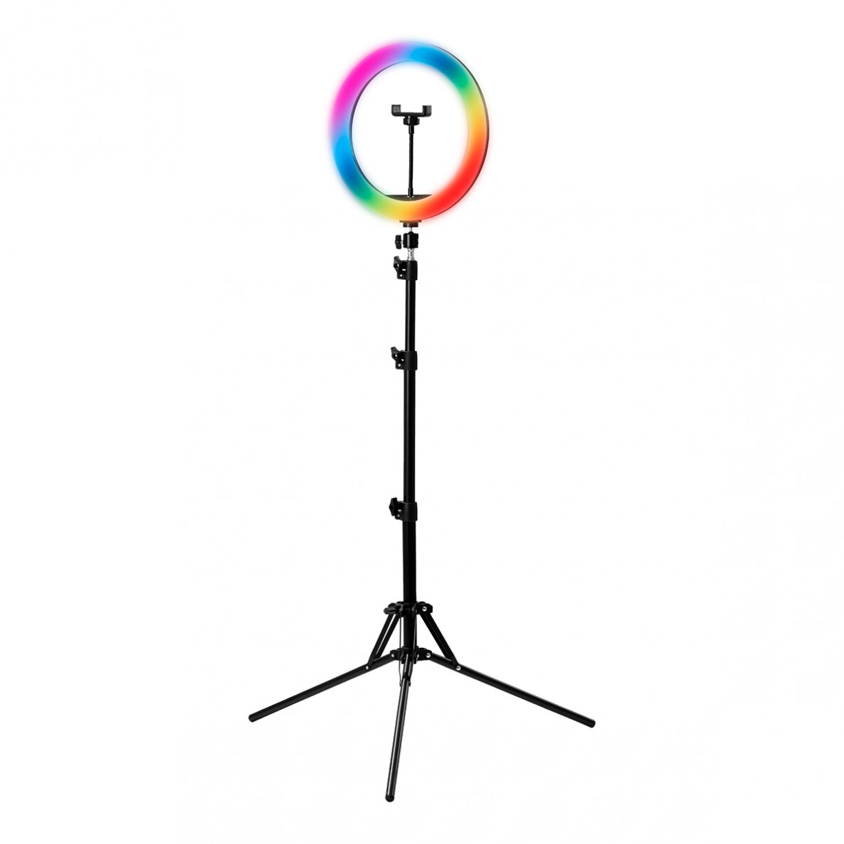 GLOW professional makeup lamp LED RING RGB 13" bsc with stand 10W 1