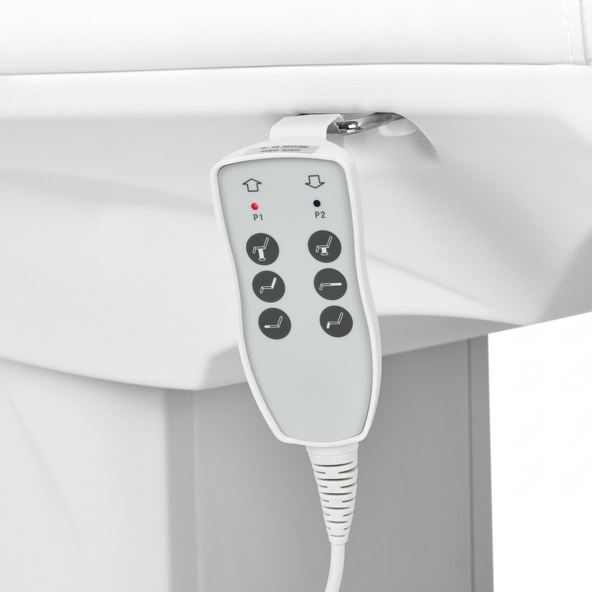 AZZURRO profesionali elektrinė kosmetologinė kėdė - gultas 891 (3 varikliai), baltos spalvos 9 AZZURRO profesionali elektrinė kosmetologinė kėdė - gultas 891 (3 varikliai), baltos spalvos 9