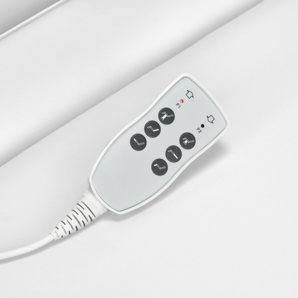 AZZURRO profesionali elektrinė kosmetologinė kėdė - gultas 891 (3 varikliai), baltos spalvos 12 AZZURRO profesionali elektrinė kosmetologinė kėdė - gultas 891 (3 varikliai), baltos spalvos 12
