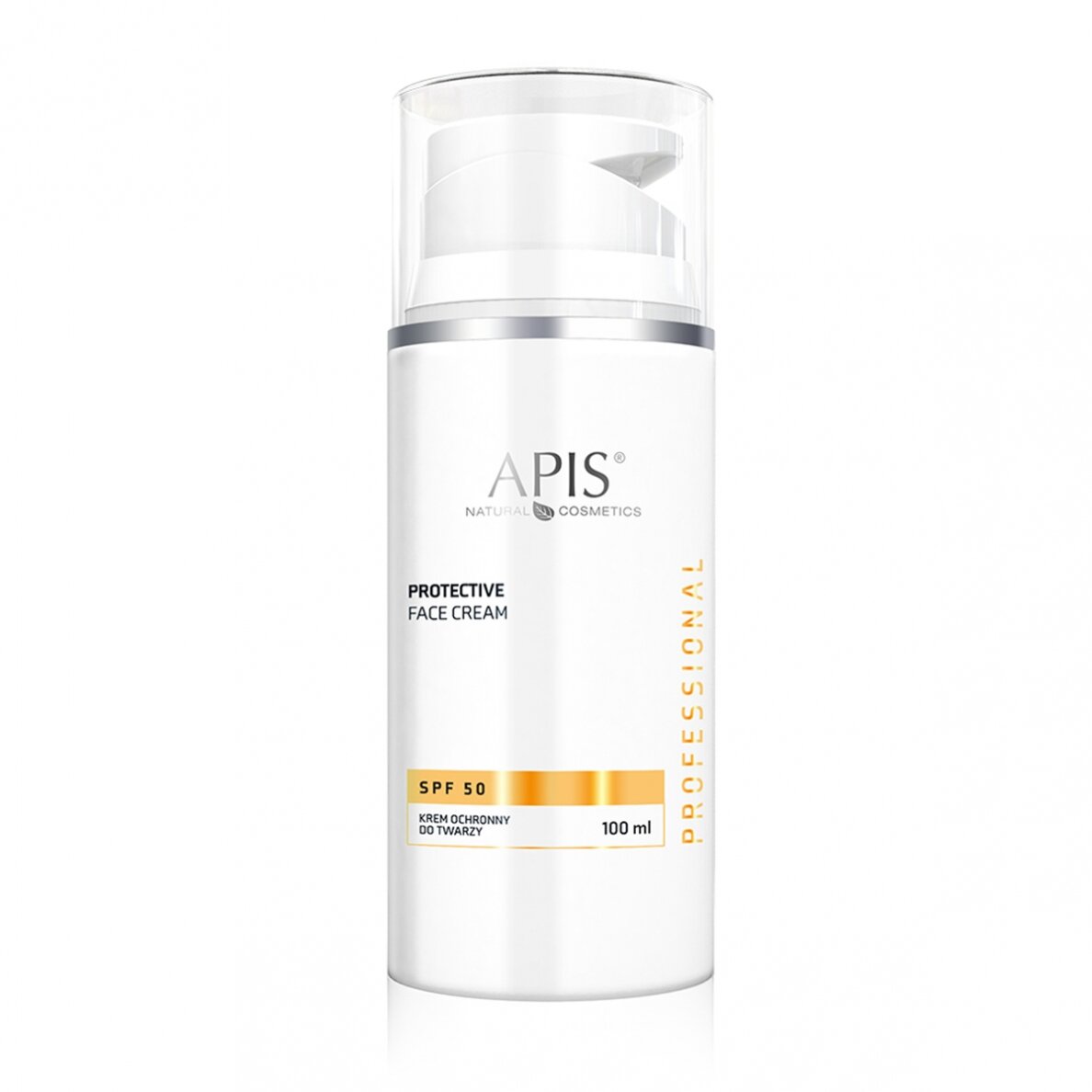 APIS PROFESSIONAL apsauginis veido kremas su argano ir karotino aliejais, vitaminu E su SPF 50, 100 ml