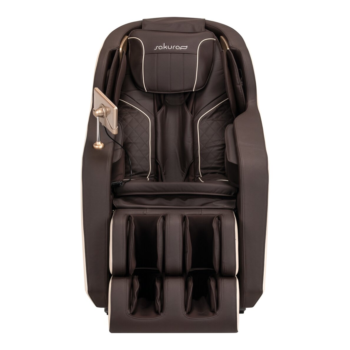Массажное кресло SAKURA COMFORT PLUS 806, коричневое. 1 Массажное кресло SAKURA COMFORT PLUS 806, коричневое. 1