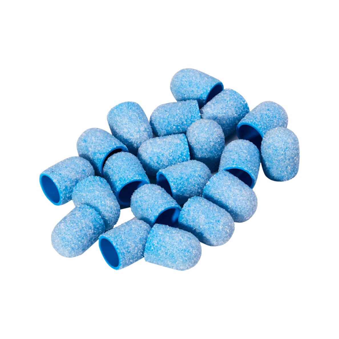 EXO BLUE MED vienkartiniai antgaliai pedikiūrui HARD CAP 10 mm 60 gritų, 20 vnt. EXO BLUE MED vienkartiniai antgaliai pedikiūrui HARD CAP 10 mm 60 gritų, 20 vnt.