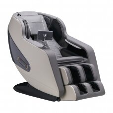 SAKURA COMFORT PLUS 806 kėdė su masažo funkcija ir integruotu Bluetooth, pilkos spalvos